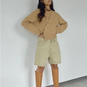 Bohème Goods Denim Khaki Shorts / 4